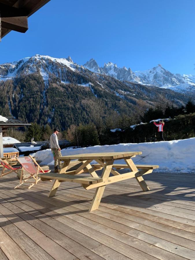 Chalet Pleine Vue & Spa Chamonix Exterior foto